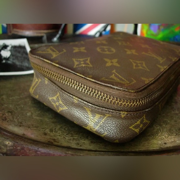 RARE Vintage LOUIS VUITTON Monte Carlo GM Travel Accessory Jewelry Case Keeper - Picture 8 of 10